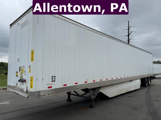 2009 Hyundai 53' Van Trailer