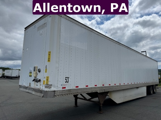 2009 Hyundai 53' Van Trailer