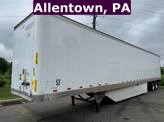 2009 Hyundai 53' Van Trailer