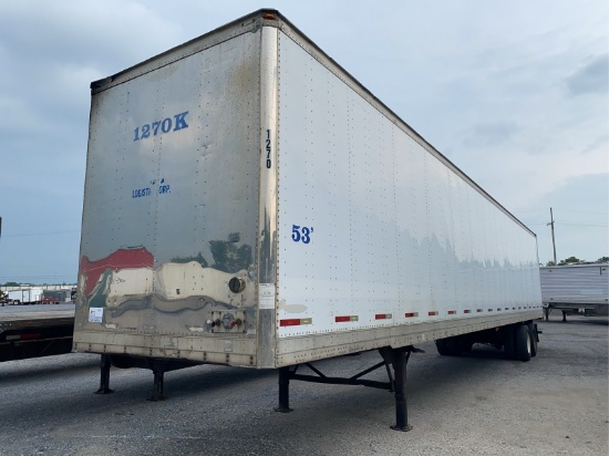 2005 Trailmobile 53' Van Trailer