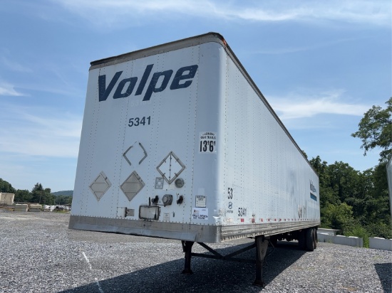 2005 Hyundai 53' Van Trailer
