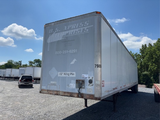 2000 Wabash Dvcvhpc 53' Van Trailer
