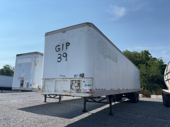 1987 Hobbs 48' Van Trailer