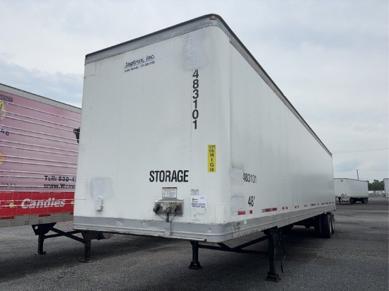 1999 Great Dane 48' Van Trailer, Storage Only