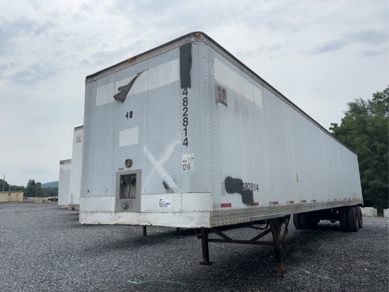 1995 Strick 48' Van Trailer
