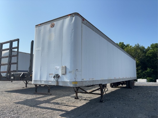 1999 Great Dane 48' Van Trailer, Storage Only