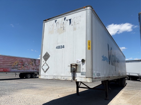 1998 Wabash Dvdbhsa 48' Van Trailer