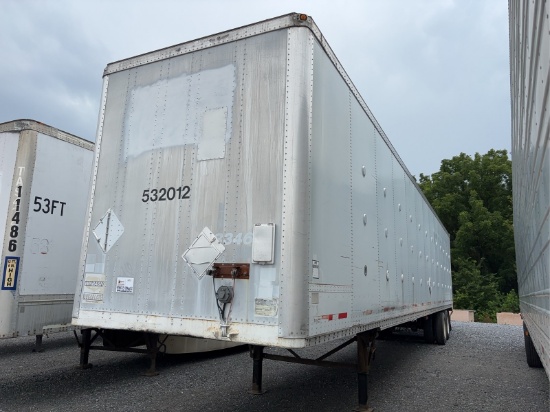 1999 Wabash-Nation Dvcvhpc 53' Van Trailer