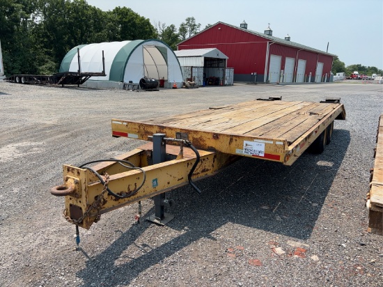 1986 Trail King Tk24 19' Tag Trailer