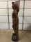 Hand Carved Cigar Store Wooden Indian NICE ! 80