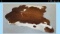 7 1/2' Soft Tanned Cow Hide 