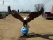 Large Cast Aluminium Eagle In Globe Very Detailed Casting