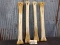 Set of 4 Giraffe Leg Bones 26