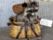 Full Body Mount Raccoon Raiding A Fishing Creel New Mount 14