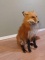Full Body Mount Red Fox sitting Pose 16