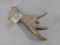 Moose Antler Cribbage Board