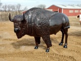 Life Size Cast Aluminium Buffalo 70