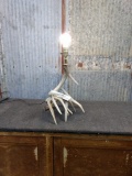 Whitetail Antler Table Lamp Works As It Should 19