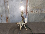 Whitetail Antler Table Lamp Works As It Should 23