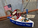 Squirrel In A Fishing Boat 16