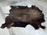 Soft Tanned Buffalo Robe Overall dimensions 91