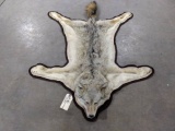 Nice double felted coyote rug. 58