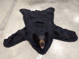 Black Bear Rug Double Felt Backing overall dimensions 72