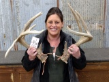 Big set of Wild Whitetail Sheds 4x5 with 6