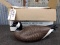 Ducks Unlimited Wood Carved Lesser Goose Decoy In Original Shipping Box