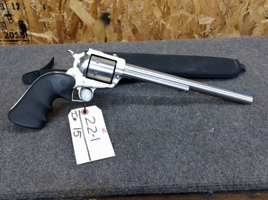 Ruger New Model Super Blackhawk .44 Mag Revolver 10 1/2" Barrel With Holster NICE!