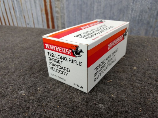 500 Rounds Of .22 Target Ammo Winchester Military Surplus