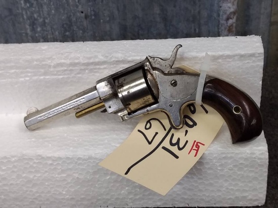 Forehand and Wadsworth Terror 32 Revolver Octagon Barrel serial number 7297
