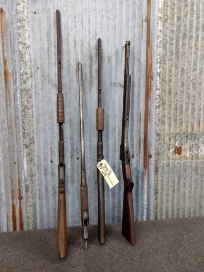 Group Of Parts Guns Winchester Model 1906 .22 Pump sn 347526B ,