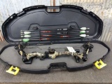 Bear Youth Compound Bow With Release, Whisker Biscuit , Arrows , & Hard Case 