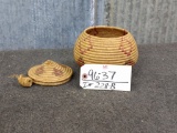 Southwestern Native American Tourist Trade Basket 5