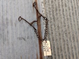 U.S. Cavalry #3 Horse Bit With Curb Chain Marked W.L. 