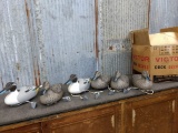 6 New Old Stock Victor Pintail Decoys In Original Box