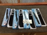 Group Of 4 New Tactical Fixed Blade Knives
