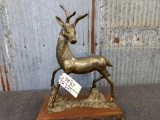 Brass Red Stag Statue 21