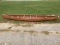 17' Cedar Strip Canoe New Cane seats 40s - 50s Vintage NICE !