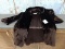 Vintage Sheared Beaver Fur Long Coat Custom Made Great Condition