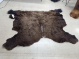 Soft Tanned Buffalo Robe Thick Fur overall dimensions 95
