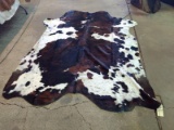 JUMBO Soft Tanned Longhorn Robe Classic Tri Color Pattern