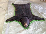 Black Bear Rug Nice Thick Fur overall dimensions 99