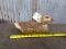 Hand Carved Wooden Duck Decoy/ Stash Box