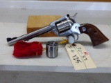 Ruger Single Six Stainless .22/.22Mag Revolver Great Condition SN 66-55396