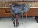 Vintage Saddle With Makers Mark Phoenix az
