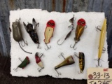 10 Vintage Fishing Lures