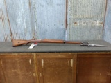 1953 Turkish Mauser 7mm Bolt Action Rifle With Bayonet SN 119560