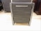 Wabash Brand 3 Drawer Night Stand Metal Frame Wood Accents